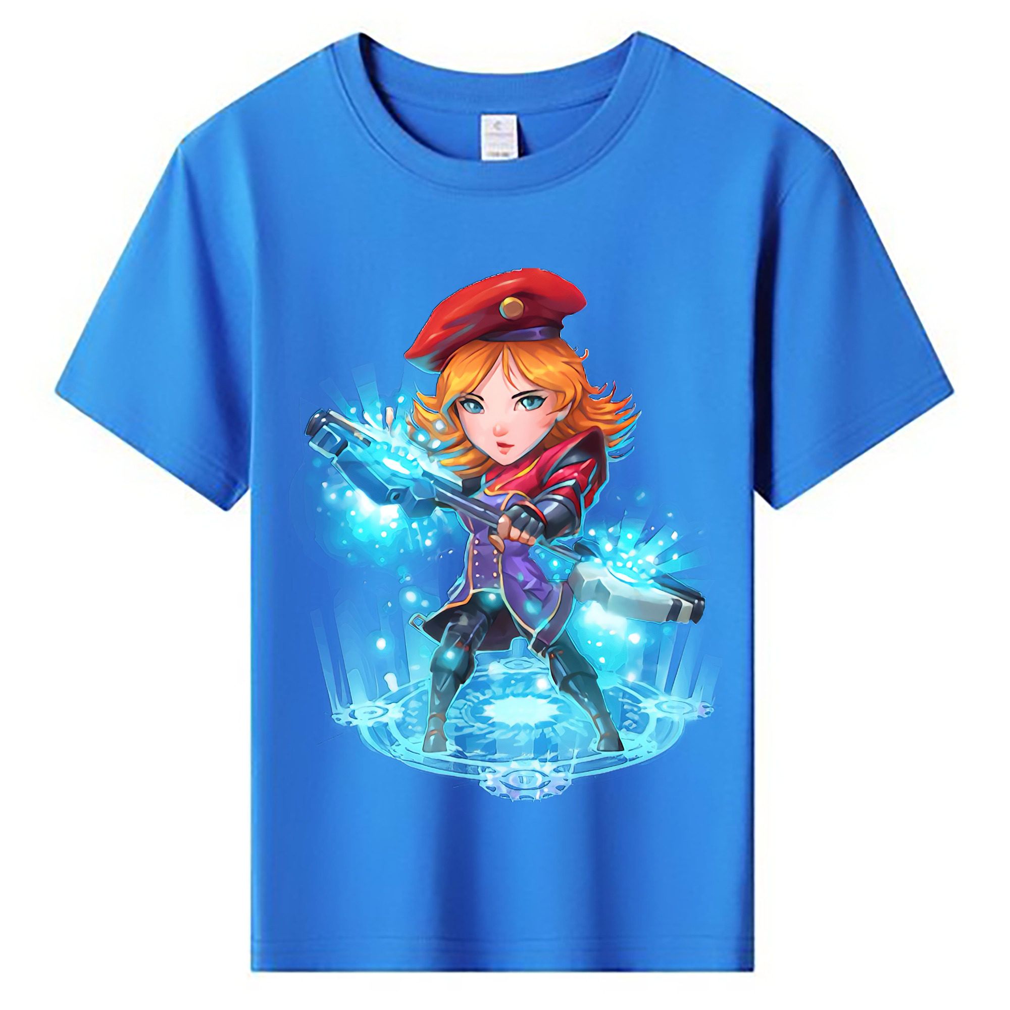 （画像用） リーグ・オブ・レジェンド League of Legends LOL 綿100％キッズTシャツ（フロントプリント）